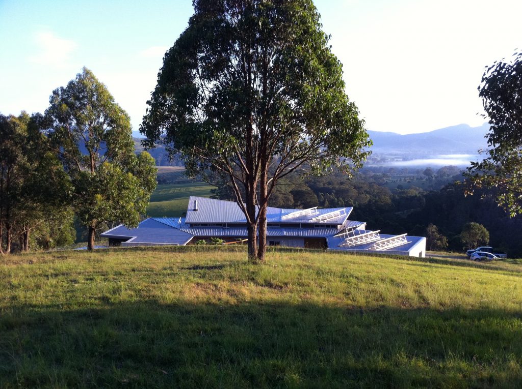 landscape integrated eco house