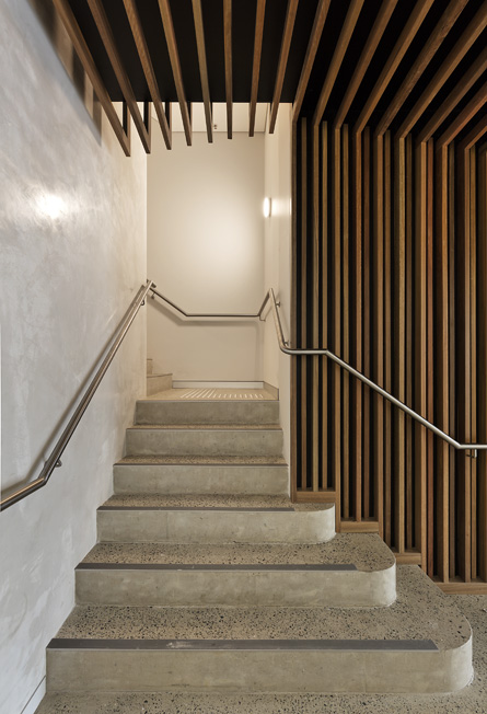 Rialto Lane office entry design Manly