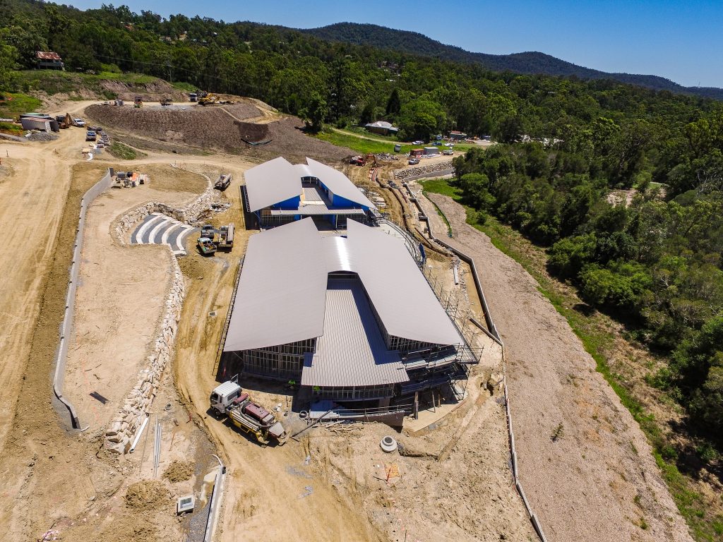 Silkwood School in construction 2