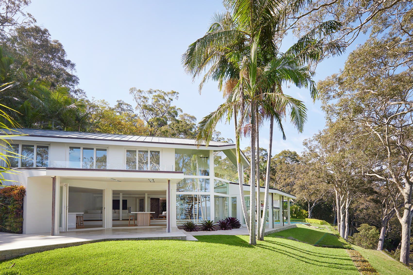 Northern Beaches Estate. Architect designed waterfront home.