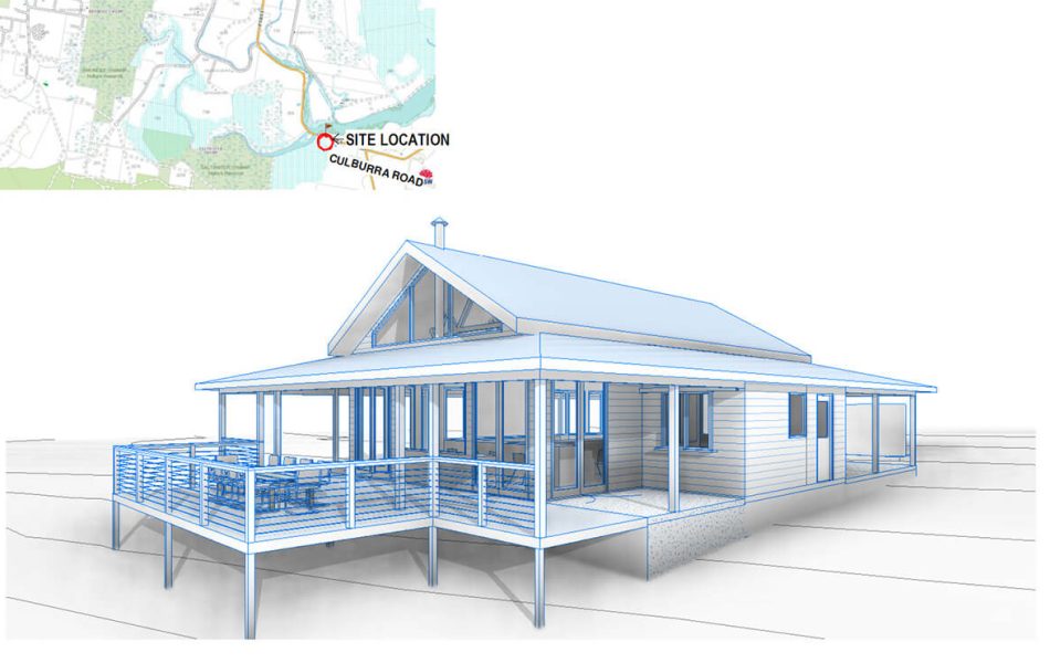 3D model view